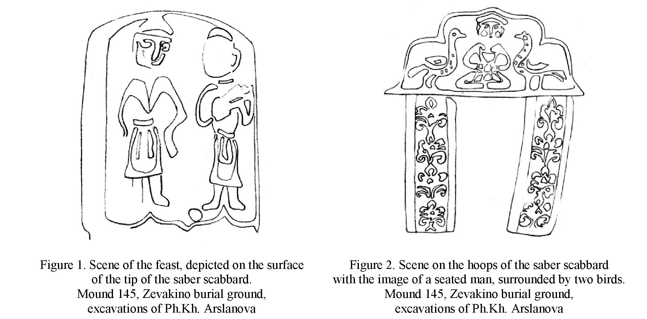 Antropomorphic images in the touretics of the Middle Ages of the steppe Eurasia