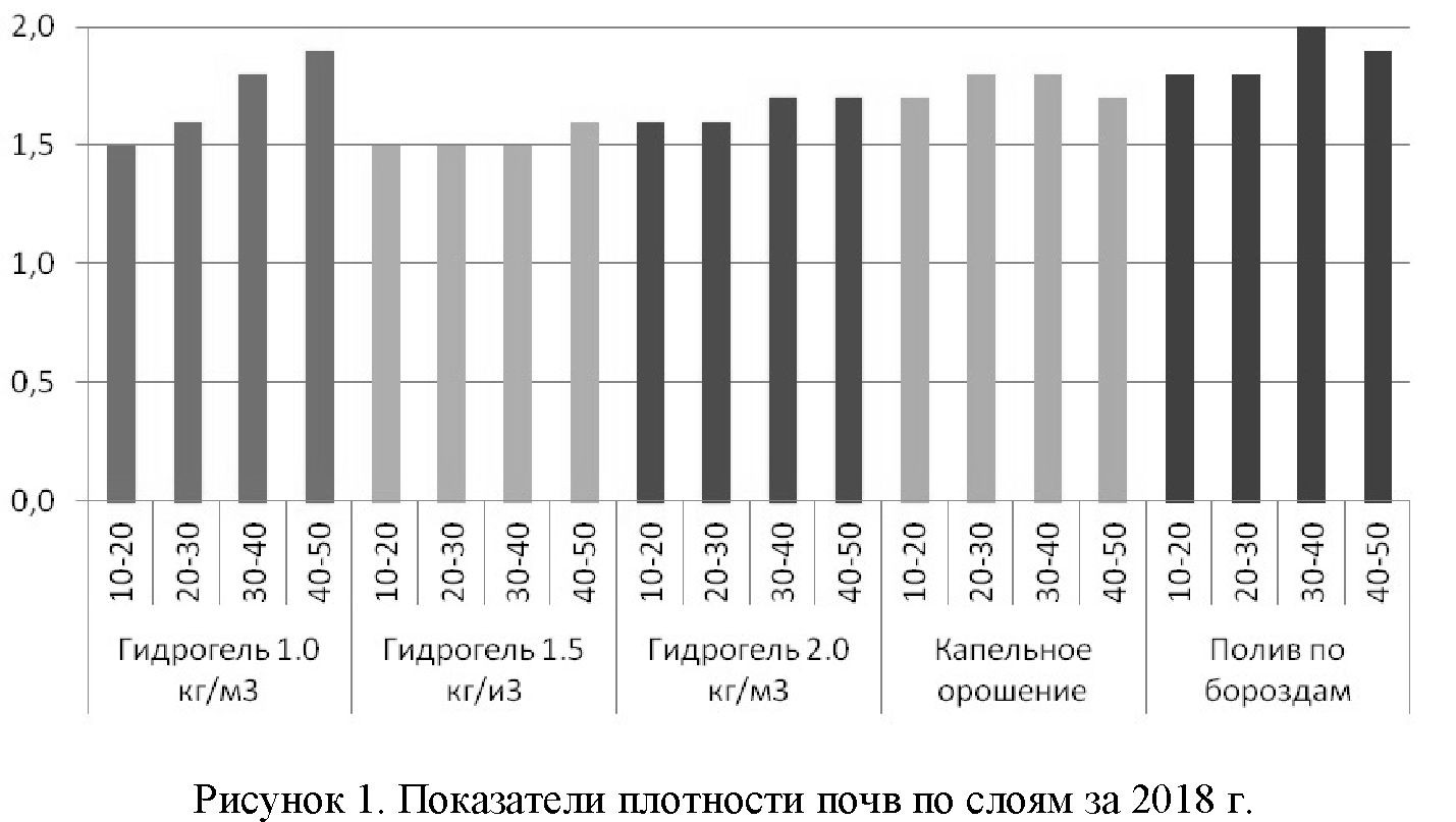 Исследование водно-физических свойств почвы с применением гидрогеля в Курчумском районе Восточно-Казахстанской области