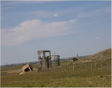 Заброшенные урановые рудники вблизи п. Калачи, 2018г.