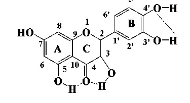 Синтез субстанций производных дигидрокверцетина методом бензоилирования