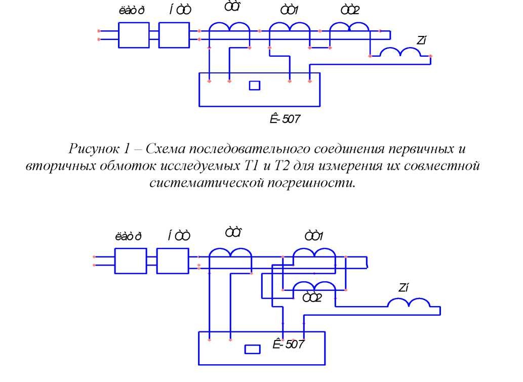Исследование влияния соединения обмоток измерительных трансформаторов тока на систематическую погрешность измерений